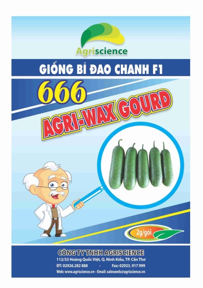 Bí Đao Chanh AGRI WAXGOURD 666
