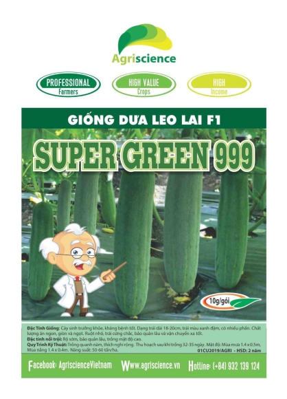 Dưa Leo SUPER GREEN 999