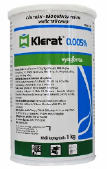 Thuốc Diệt Chuột - Klerat 0.005% Wax Block Bait