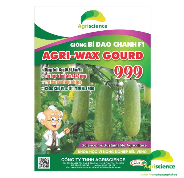 Bí Đao Chanh AGRI WAXGOURD 999