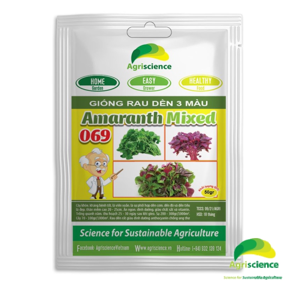 Dền đỏ 3 màu Amaranth Mixed 069