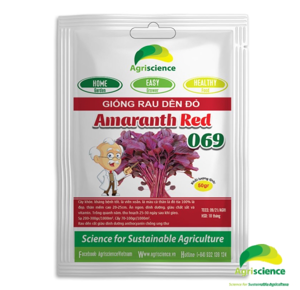 Dền đỏ Lá Nhọn Amaranth Red 069