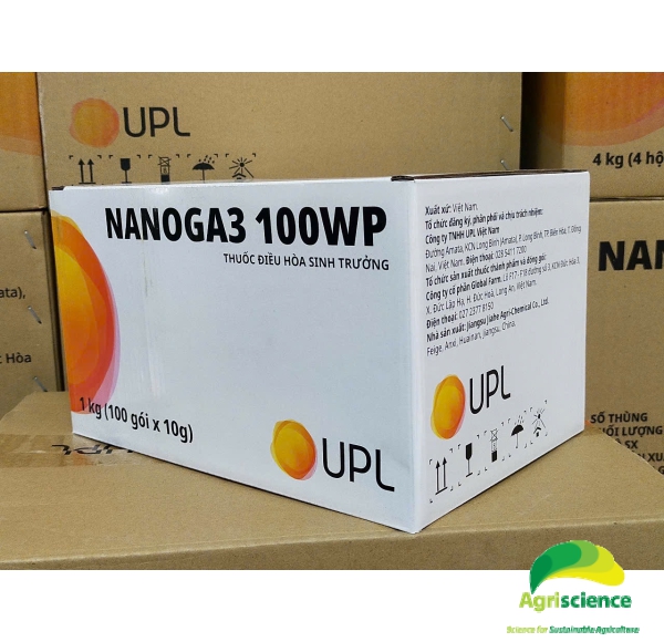 THUỐC ĐIỀU HÒA SINH TRƯỞNG NANO GA3 100WP