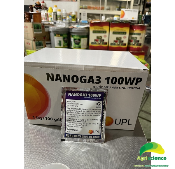 THUỐC ĐIỀU HÒA SINH TRƯỞNG NANO GA3 100WP